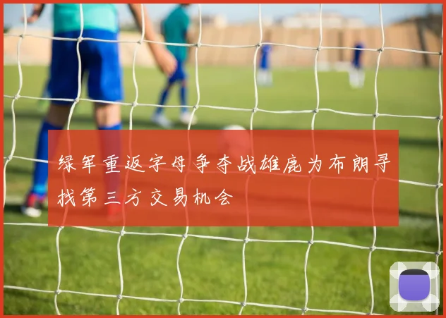 绿军重返字母争夺战雄鹿为布朗寻找第三方交易机会